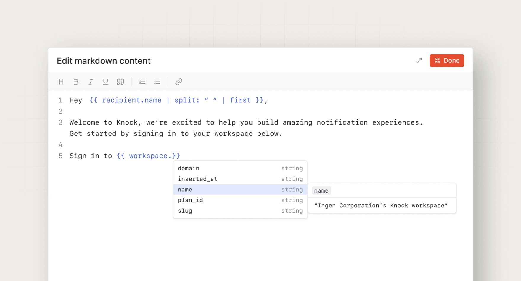 Feature illustration