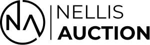 Nellis Auction logo in lightmode