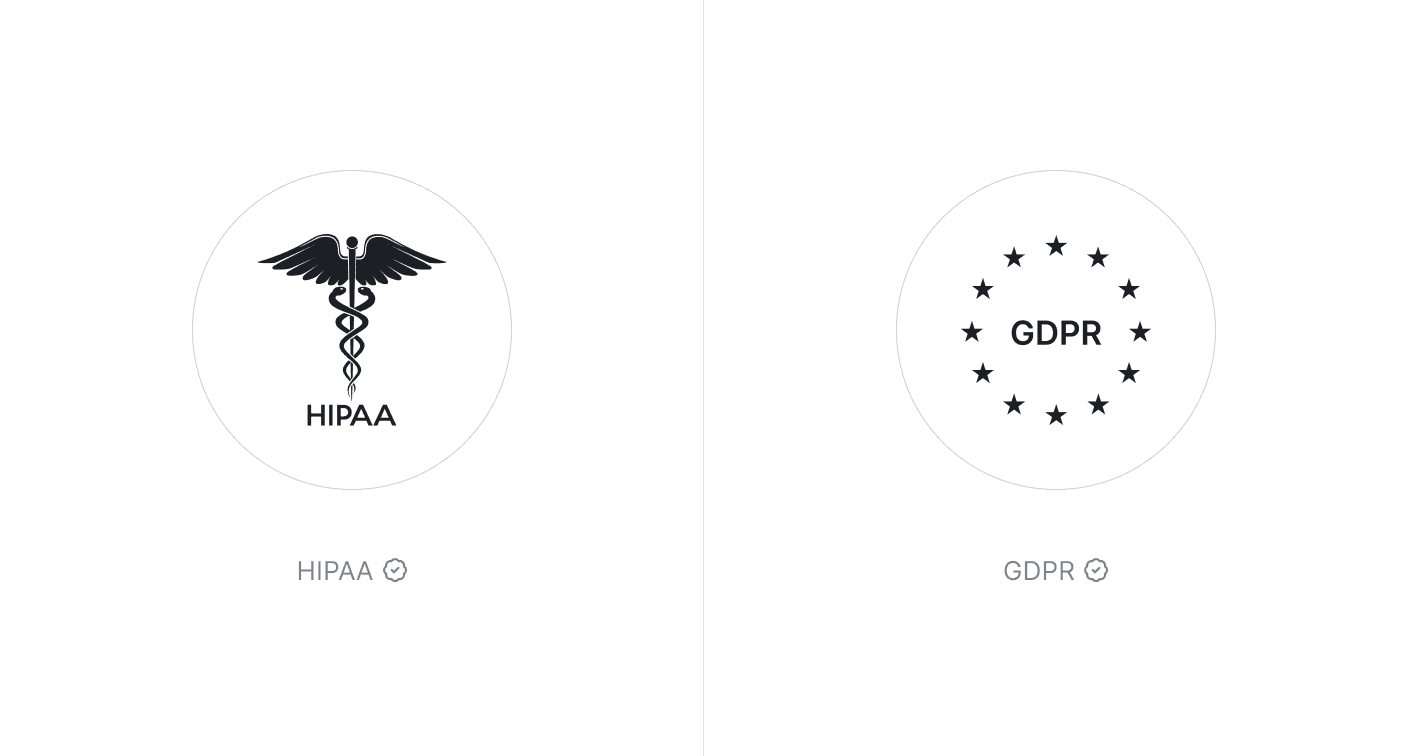 Maintain compliance. Automate data deletion with our API. Obfuscate customer data in our dashboard.