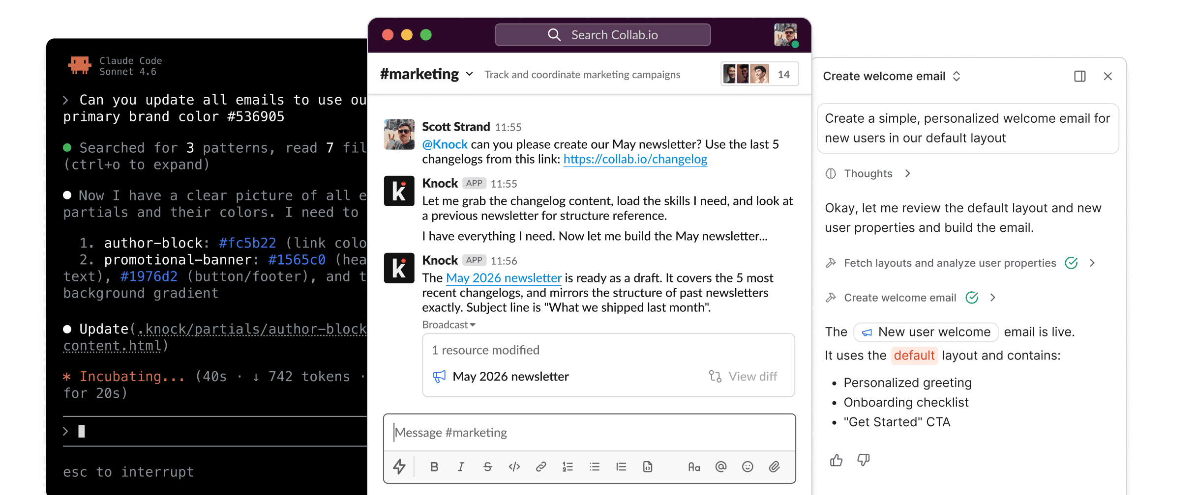 Manage Knock from anywhere.