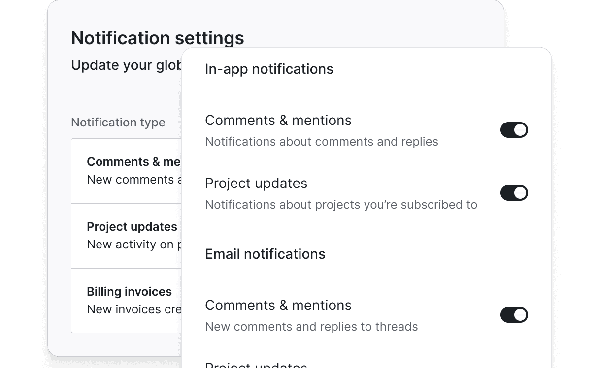 Support per-customer preferences. Enable admins to configure defaults for their accounts.