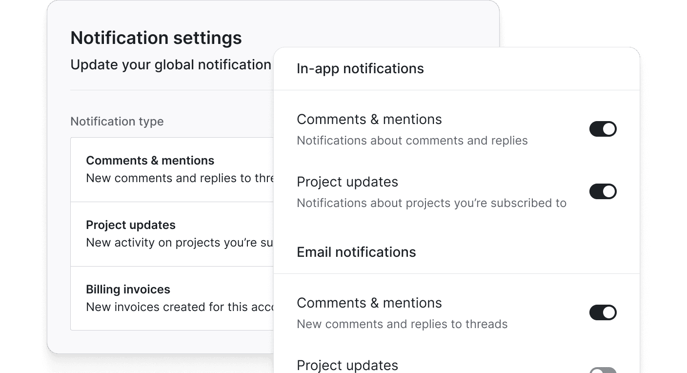 Support per-customer preferences. Enable admins to configure defaults for their accounts.