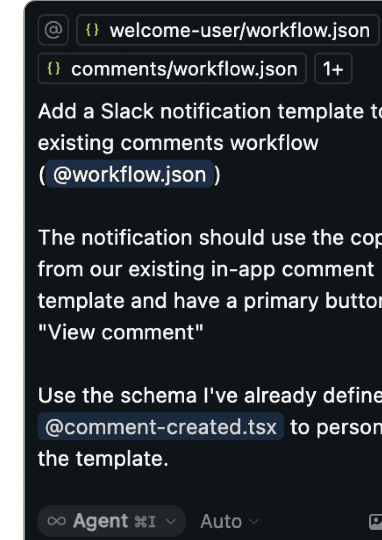 Work with the entire Knock platform using natural language in any compatible MCP client like Cursor, Windsurf, or Claude.