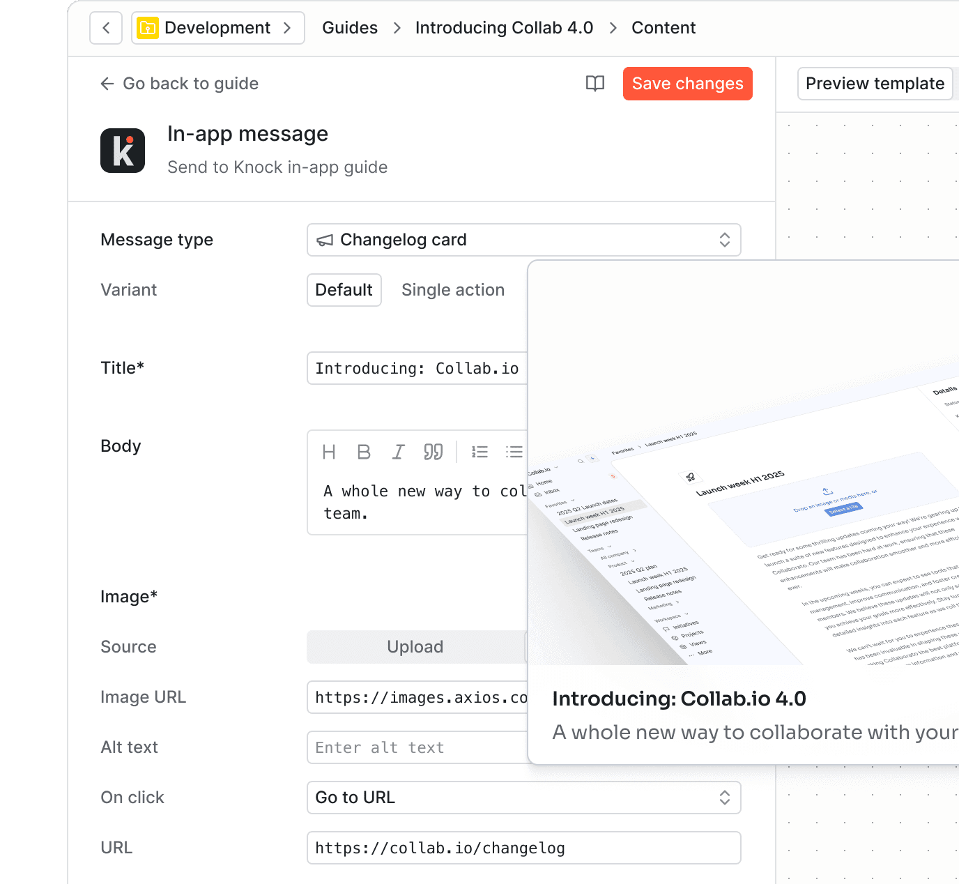 Product and marketing teams publish safe changes instantly. No deploys necessary.