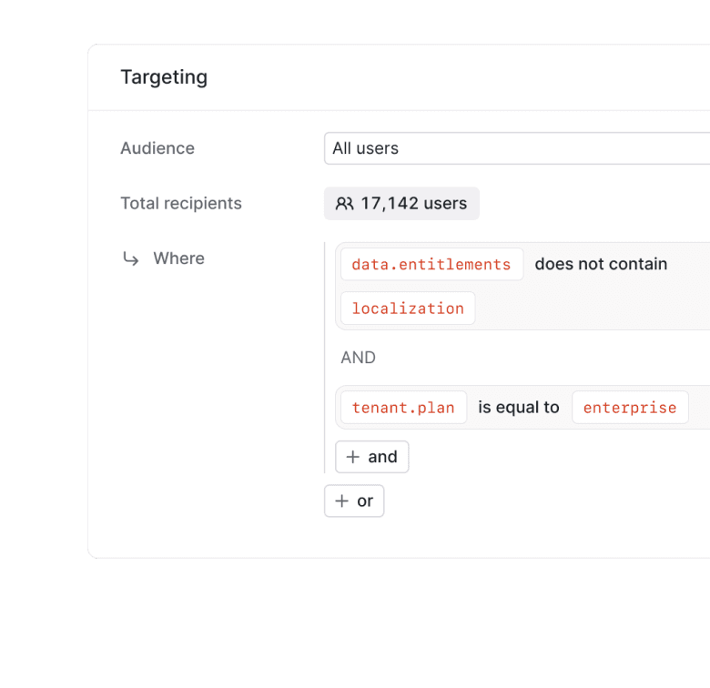 Show the right guide, based on live user and page data.