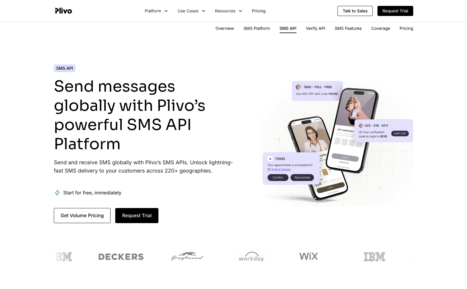 Plivo website