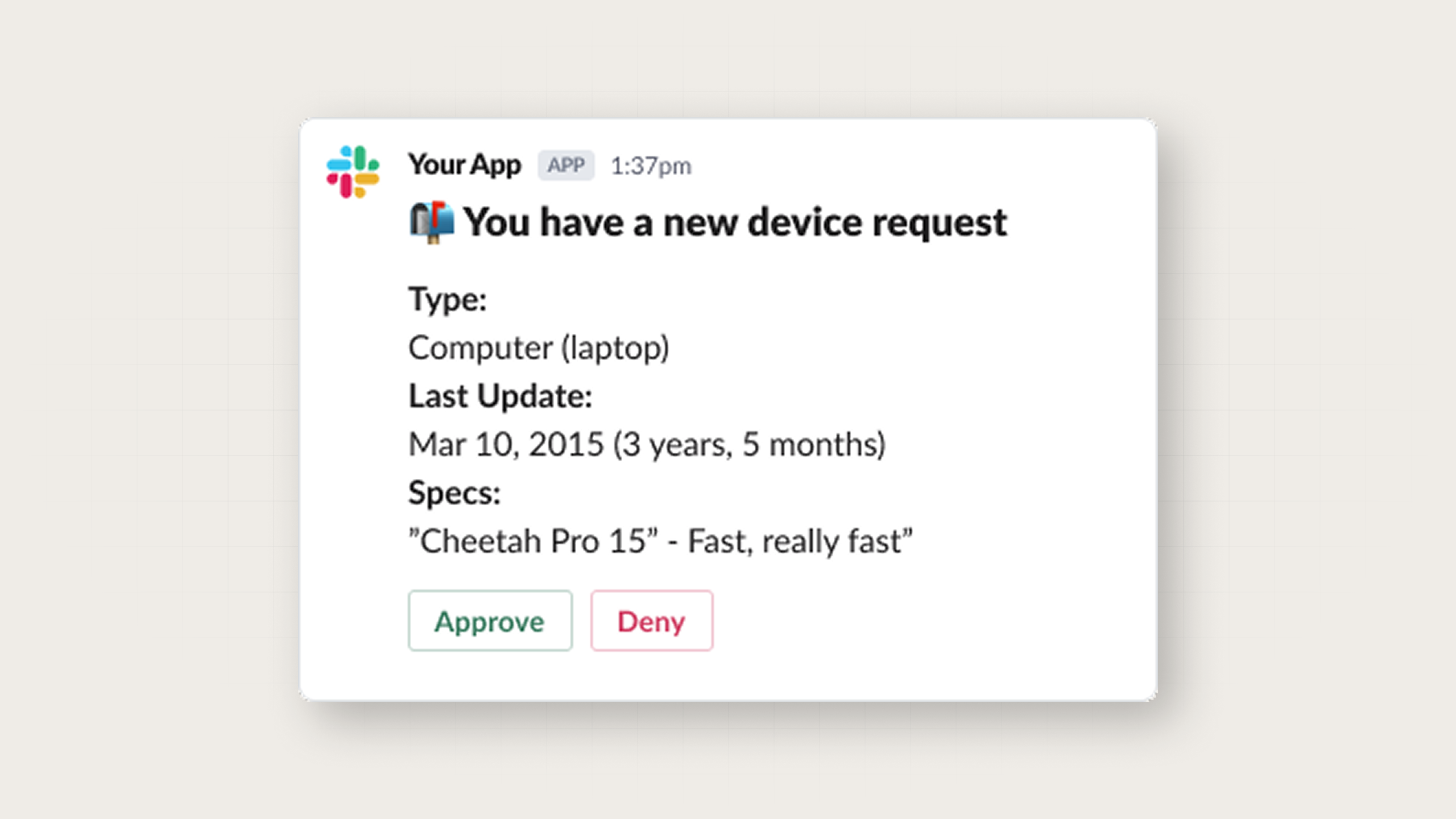 A diagram of how push notifications permissions are requested